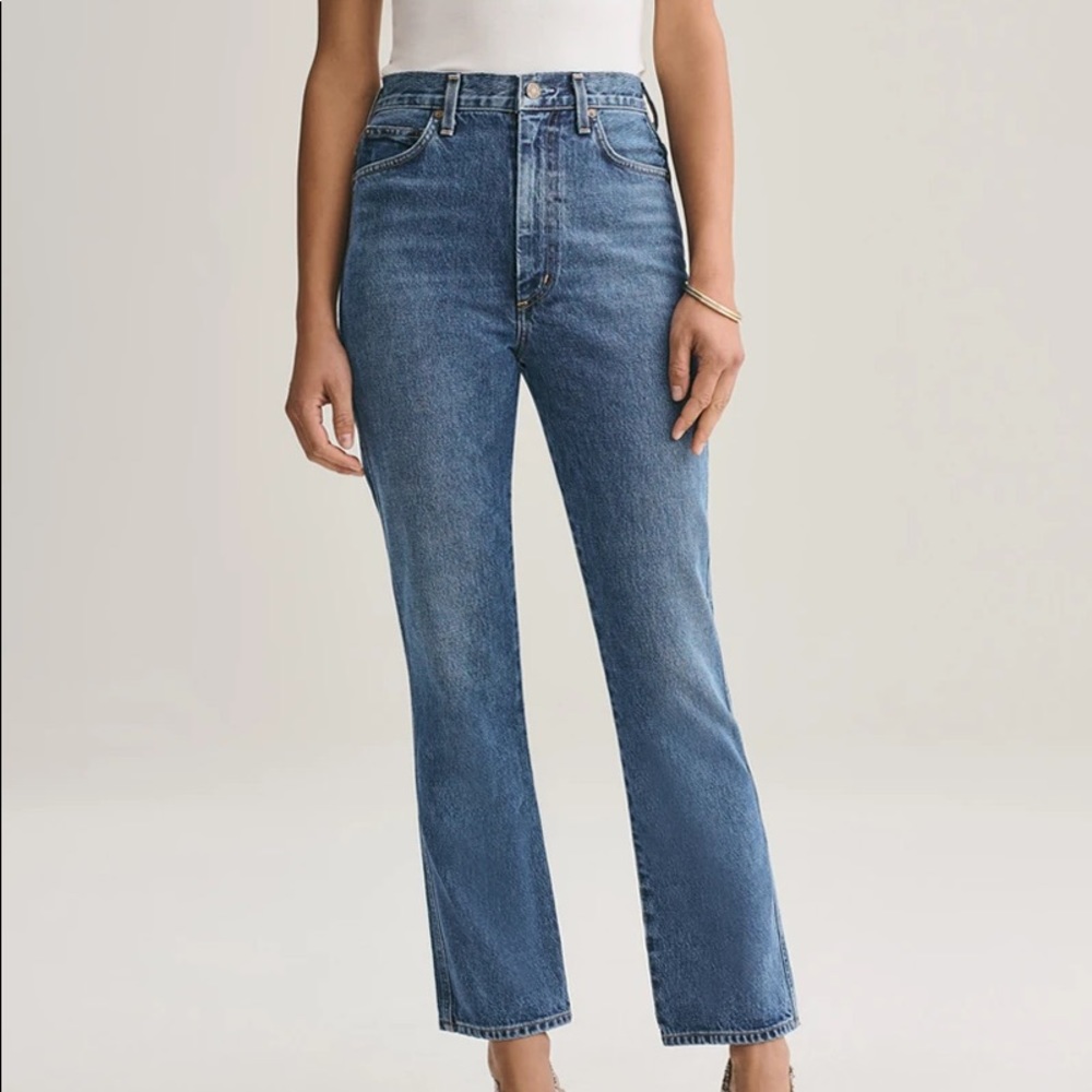 AGOLDE Pinch Waist Jeans in Placebo Wash